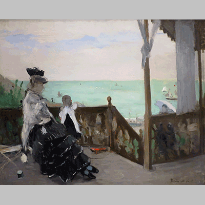 Morisot In a Villa at the Seaside