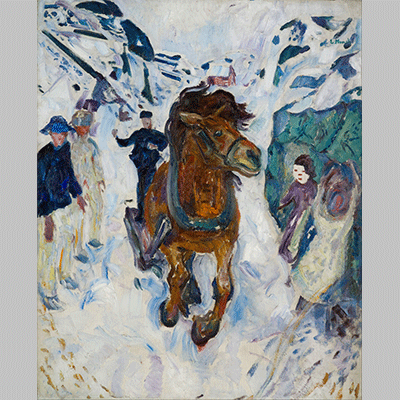 Munch Galloping Horse