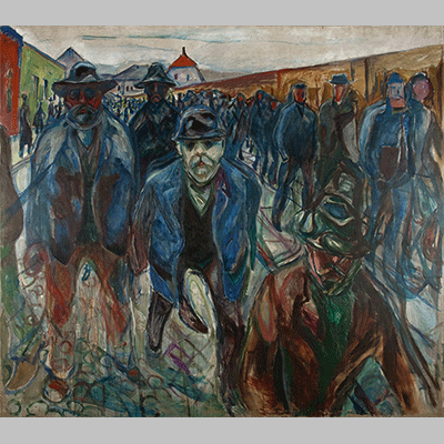 Munch Workers on their Way Home