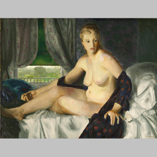 George Wesley Bellows - Nude with Fan