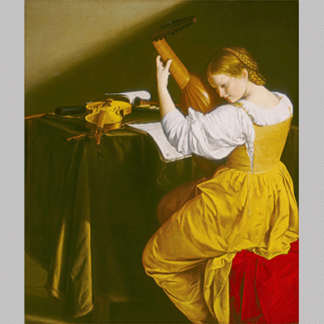 Orazio Gentileschi Il suonatore di liuto