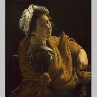 Orazio Gentileschi Portrait of a Young Woman as a Sibyl