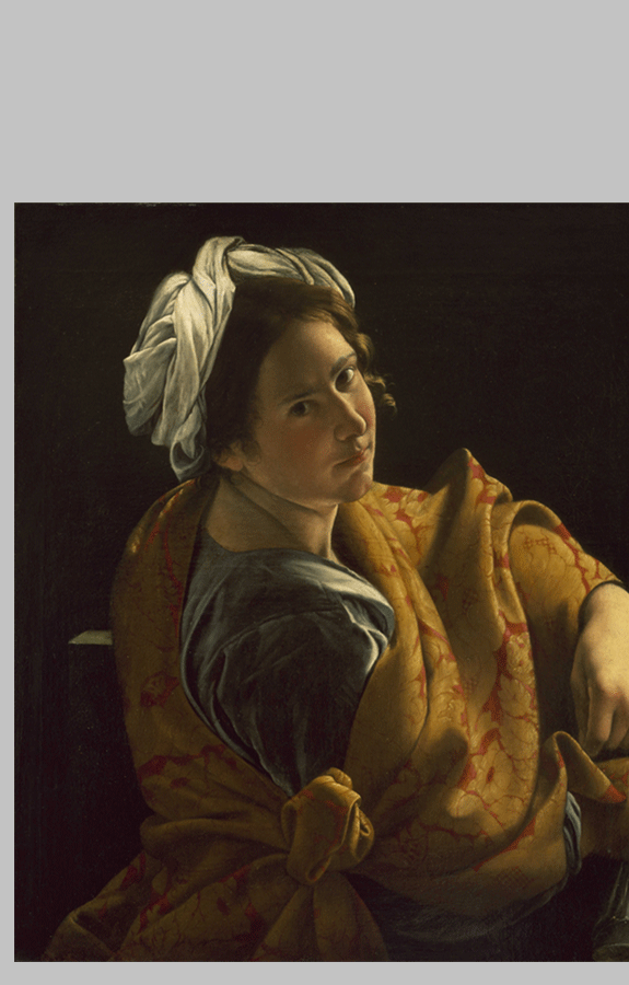 Orazio Gentileschi Portrait of a Young Woman as a Sibyl d