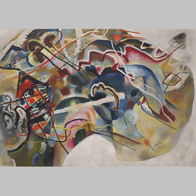 Wassily Kandinsky - Painting with White Border (1913)