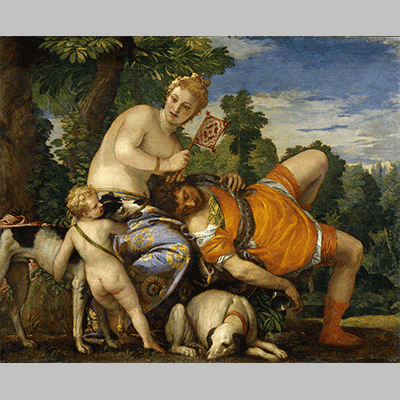 Paolo Veronese Venus y Adonis