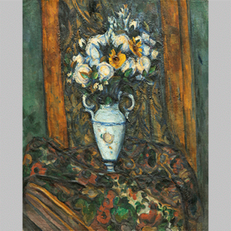 Paul Cezanne Vase of Flowers