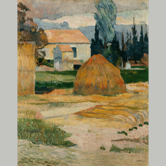 Paul Gauguin Landscape near Arles 2
