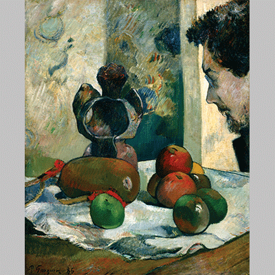 Paul Gauguin Still Life with Profile of Laval