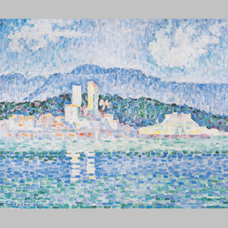 Paul Signac -Antibes, Gewitter