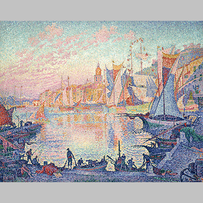 Paul Signac The Port of Saint Tropez