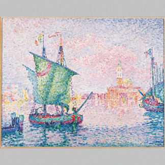 Paul Signac Venice The Pink Cloud 1909