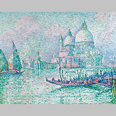 Paul Signac Venise La Salute Vert