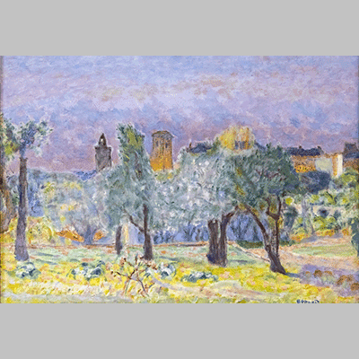 Pierre Bonnard - Paysagedu Midi (1918)