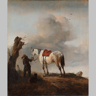 Philips Wouwerman The Grey Horse 1646