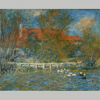 Pierre Auguste Renoir The Duck Pond