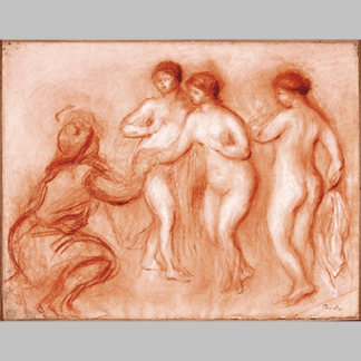 Pierre Auguste Renoir The Judgement of Paris