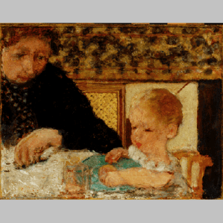 Pierre Bonnard Grandmother with a Child