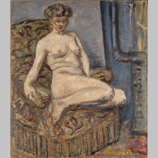 Pierre Bonnard Model in Armchair