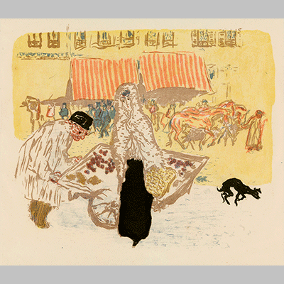 Pierre Bonnard The Costermonger 1899
