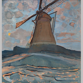 Piet Mondrian Windmill