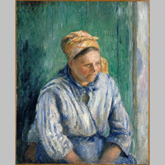 Pissarro Washerwoman Study