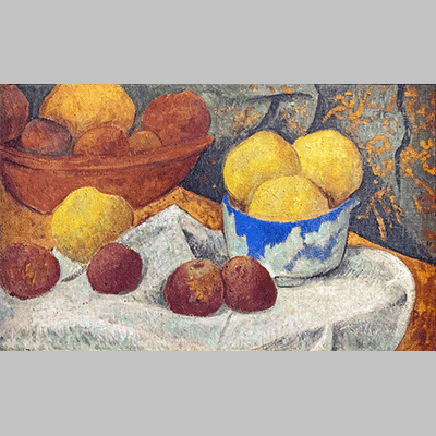 Pommes et écuelle bleu (1922) Paul Sérusier