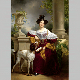 Portrait of Alida Christina Assink Jan Adam Kruseman 1833