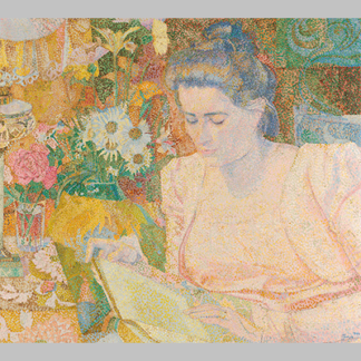 Portrait of Mrs Marie Jeannette de Lange Jan Toorop 1900 1