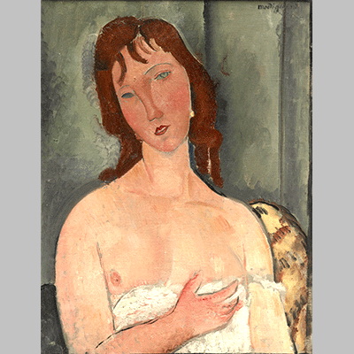 Portrait of a Young Woman 1919 b