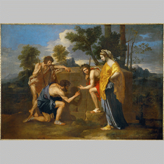 Poussin Et in Arcadia ego deuxième version