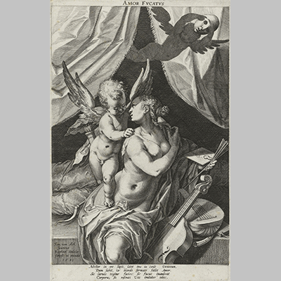 Raphael Sadeler Allegory of Deceptive Love 1591