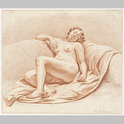 Reclining Female Nude Jan Lodewijk Jonxis 2