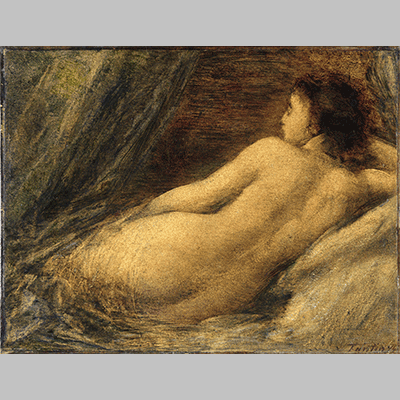 Reclining Nude, Henri Fantin Latour, 1874 icon