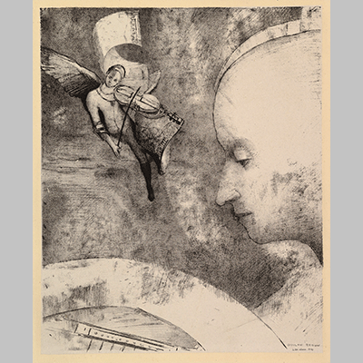 Odilon Redon Hemelse kunst 1894