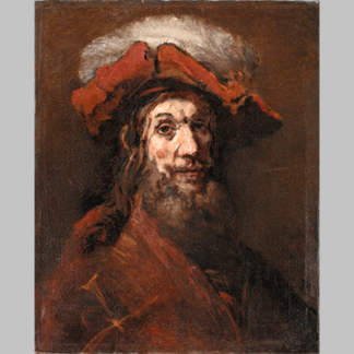 Rembrandt Man with a Plumed Beret