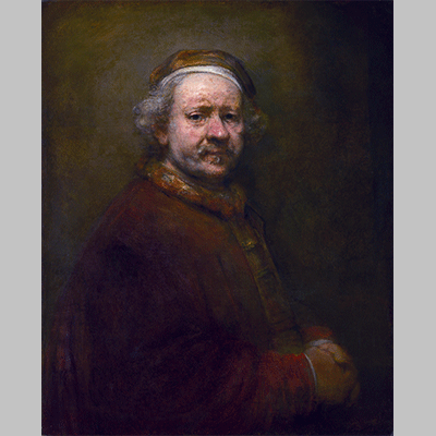 Rembrandt Self Portrai 1669