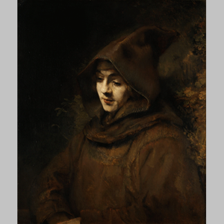 Rembrandt Son Titus in a Monks Habit