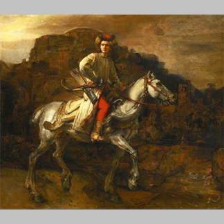 Rembrandt The Polish Rider c.1655 p