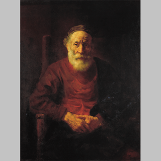 Rembrandt An Old Man in Red