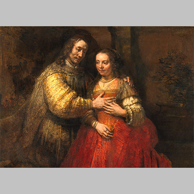 Rembrandt The Jewish Bride