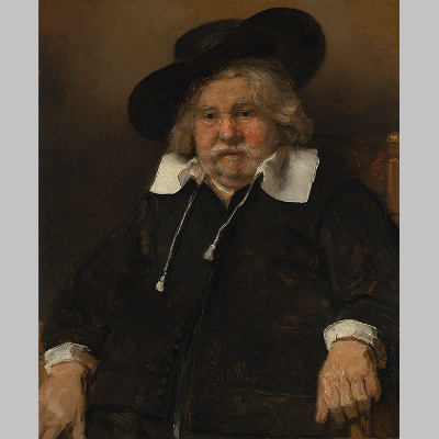 Rembrandt portrait of an elderly man 3