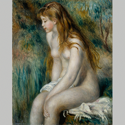 Renior Young Girl Bathing