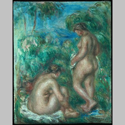 Renoir Badende kvinner 1916