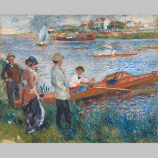 Renoir Oarsmen at Chatou 1879