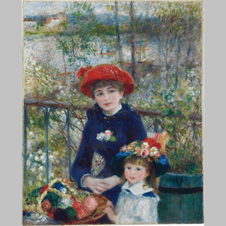 Renoir Two Sisters (On the Terrace)