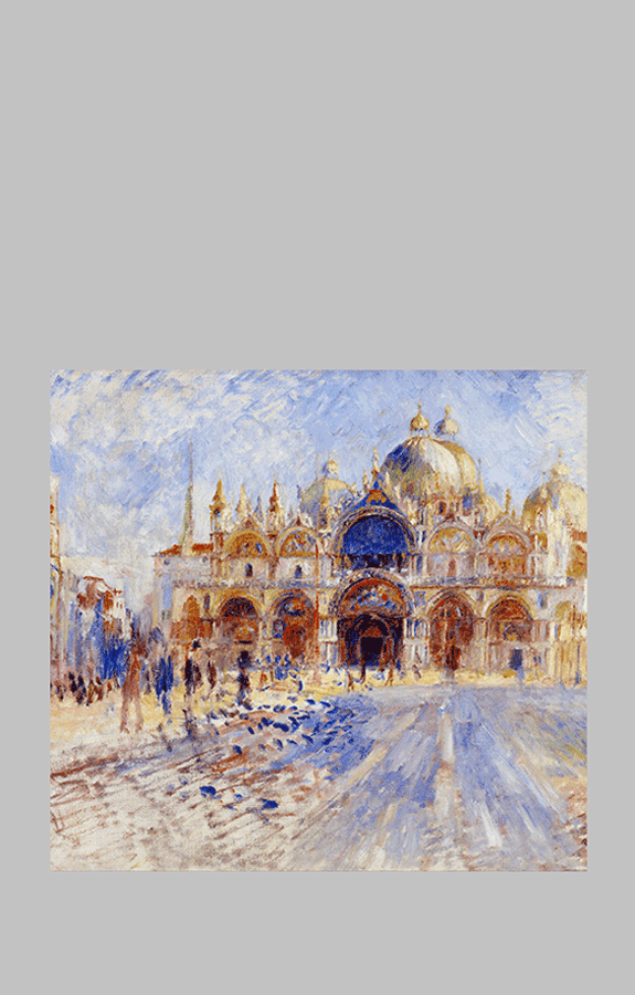 Renoir – The Piazza San Marco Venice ar wt