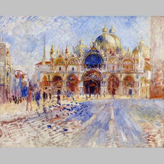 Renoir The Piazza San Marco Venice