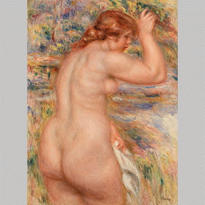 Renoir Nude in a Landscape