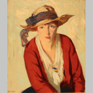 Robert Henri the Beach Hat