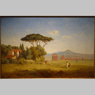 George Inness, - Roman Campagna (1858)